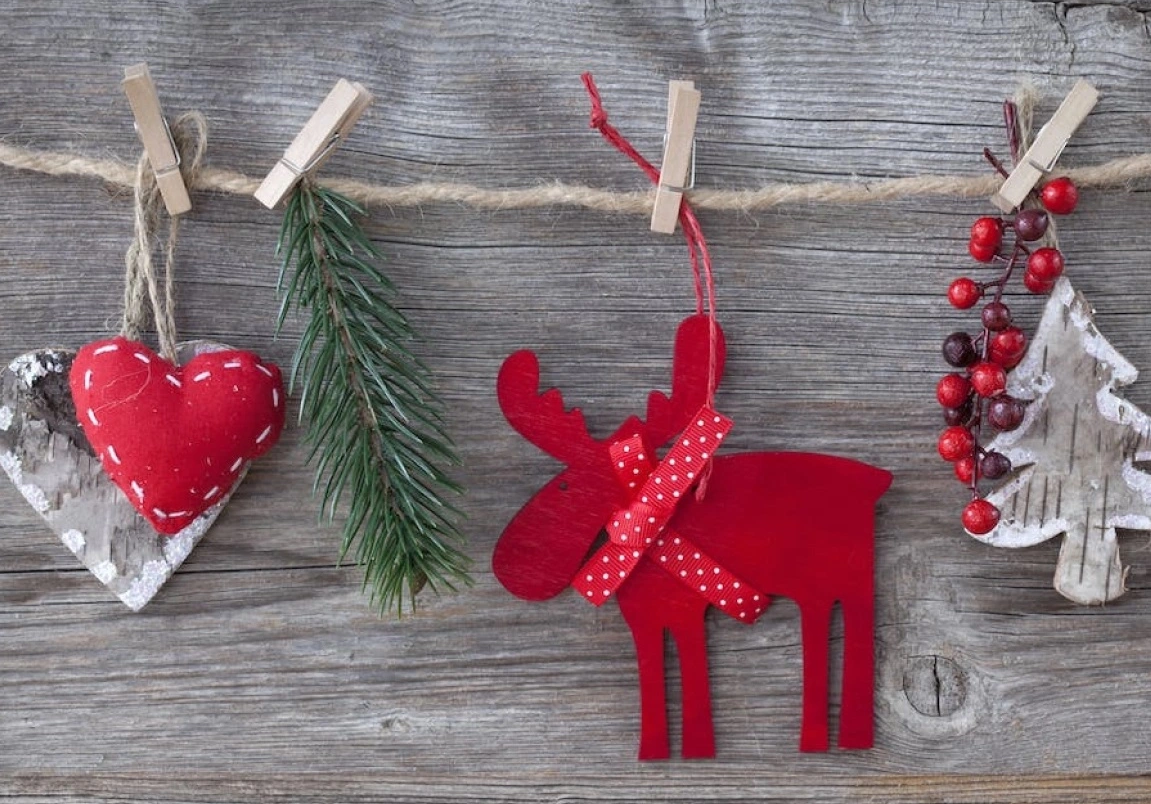 Bild von Weihnachtsdekoration